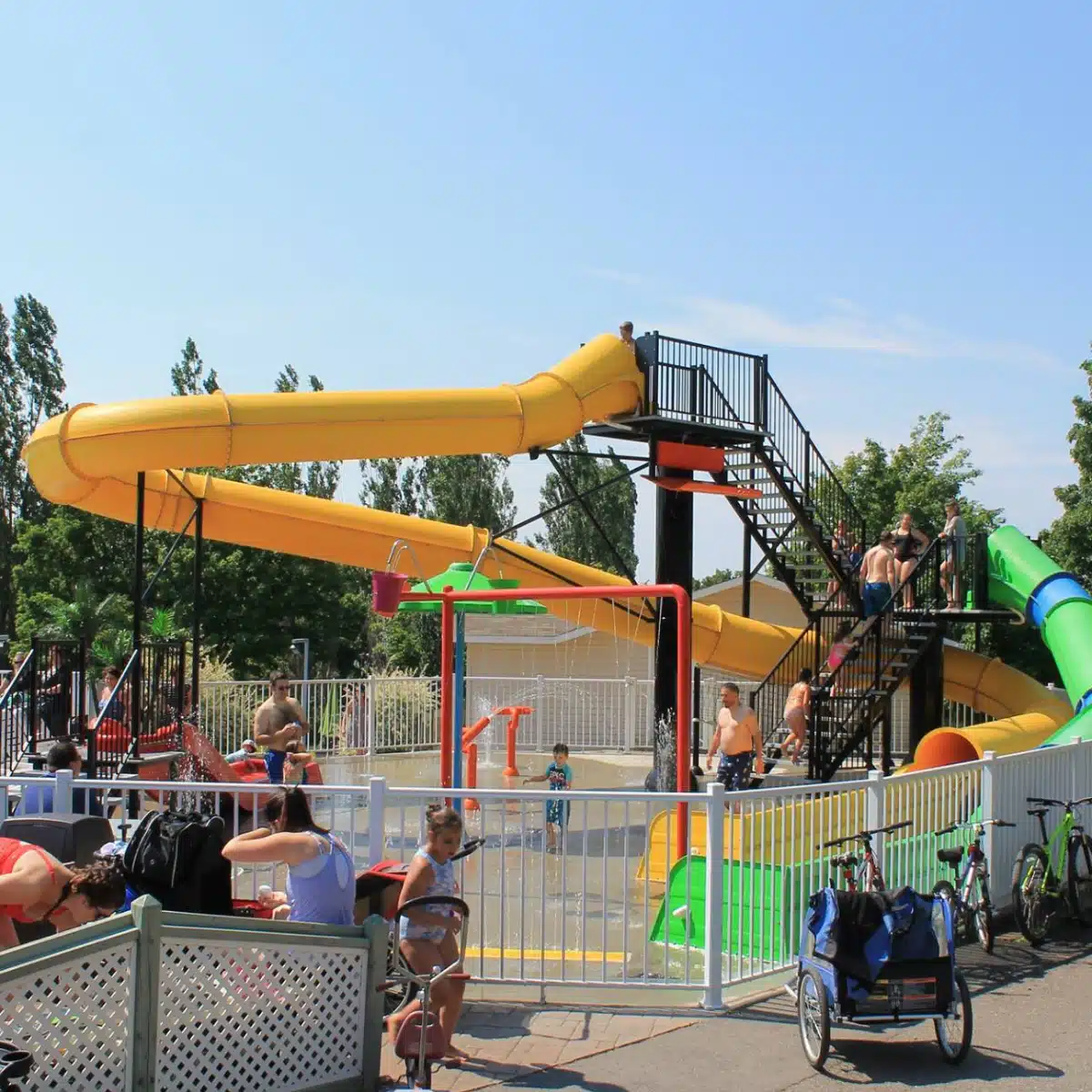 Jeux et Glissades d'eau